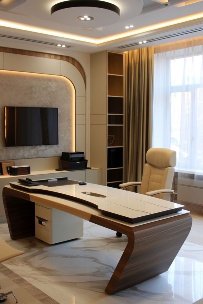 Luxury home and office interior design services by a leading Bangladeshi firm.